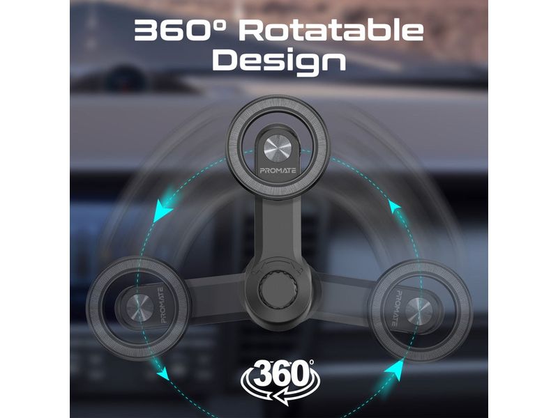 Promate MagHoop-AV Smartphone Halterung Magnetische 360 Grad universal Halterung