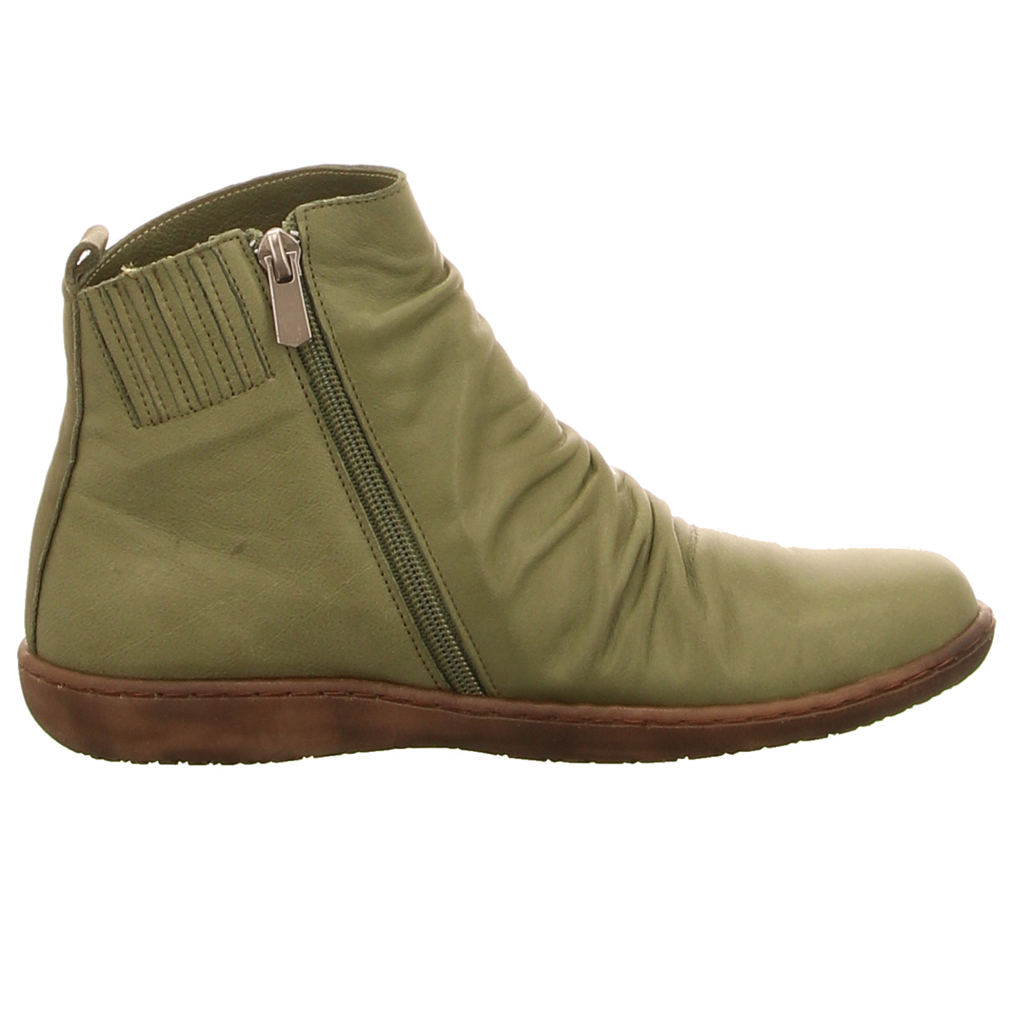 Andrea Conti Stiefelette grün