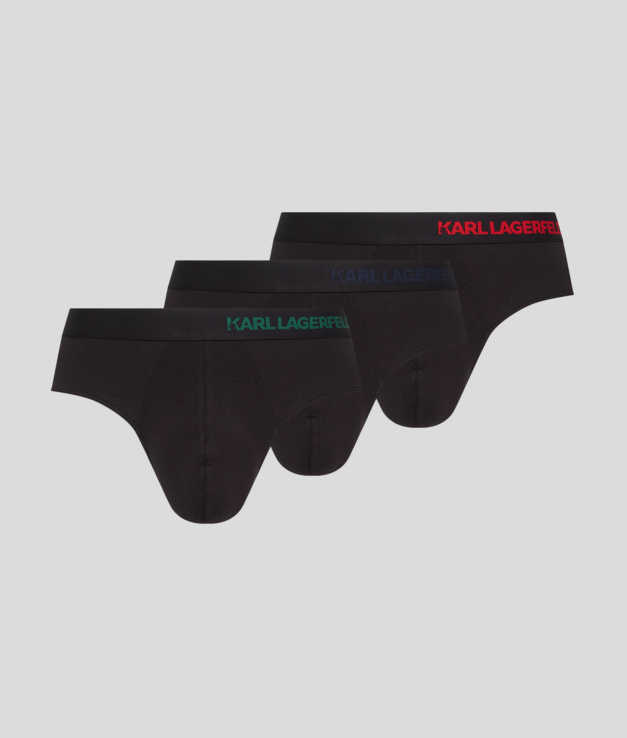 SLIP AVEC LOGO SUR LA HANCHE - LOT DE 3