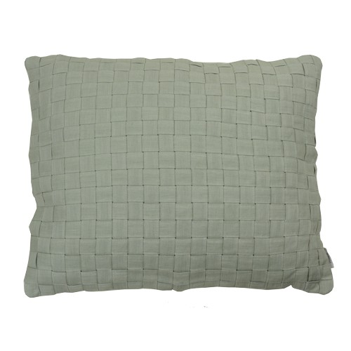 Kussen Woven linnen mintgreen