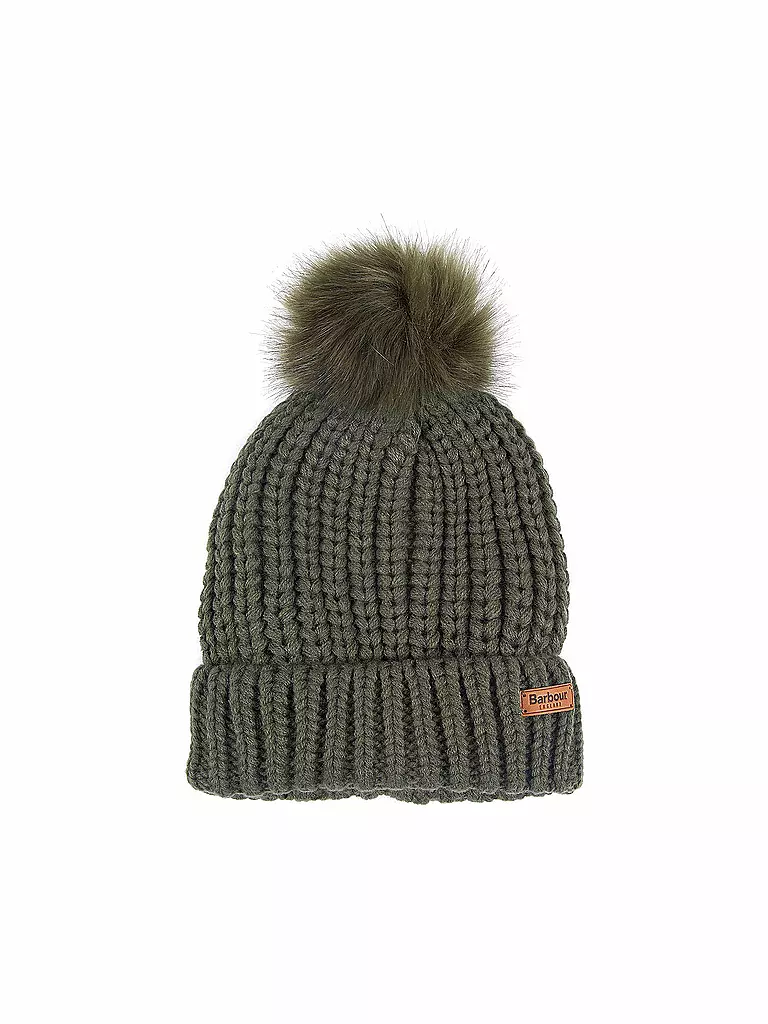 BARBOUR Mütze - Haube SALTBURN olive