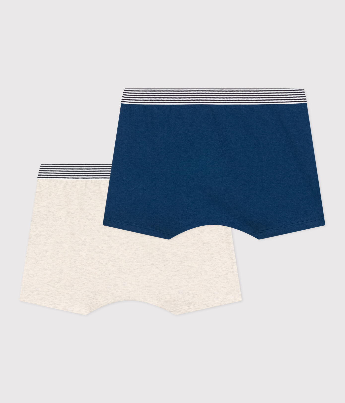 Lot de 2 boxers en coton et élasthanne garçon