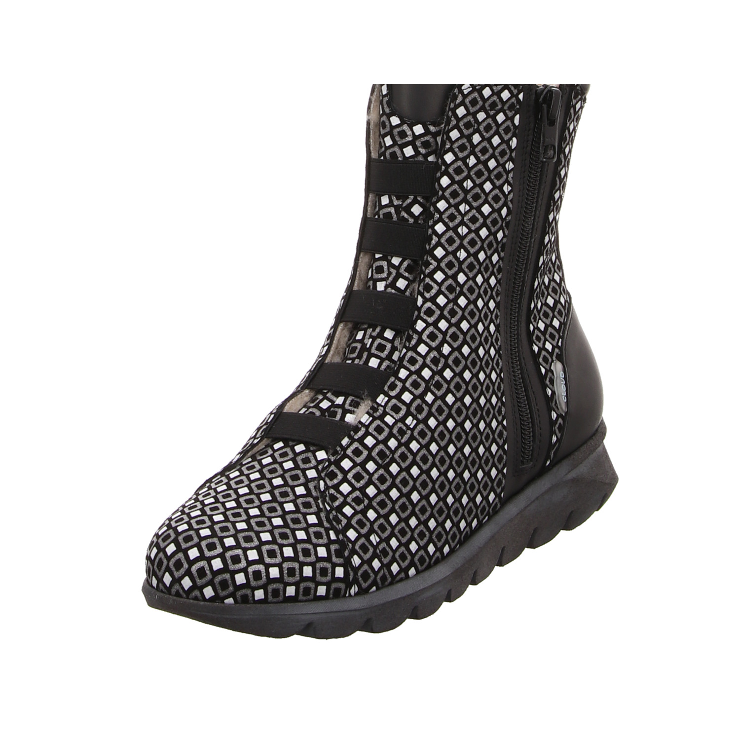 Cloud Stiefelette schwarz