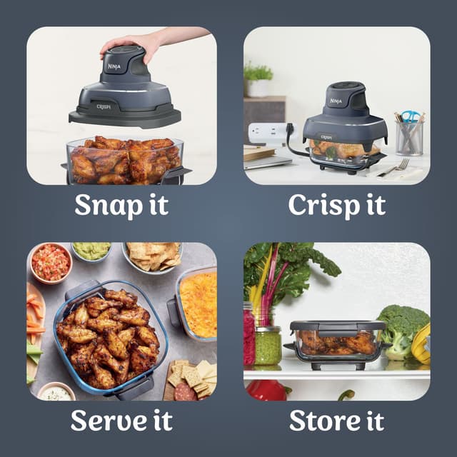 Ninja Crispi airfryer FN101EUGY (cyberspace blue)
