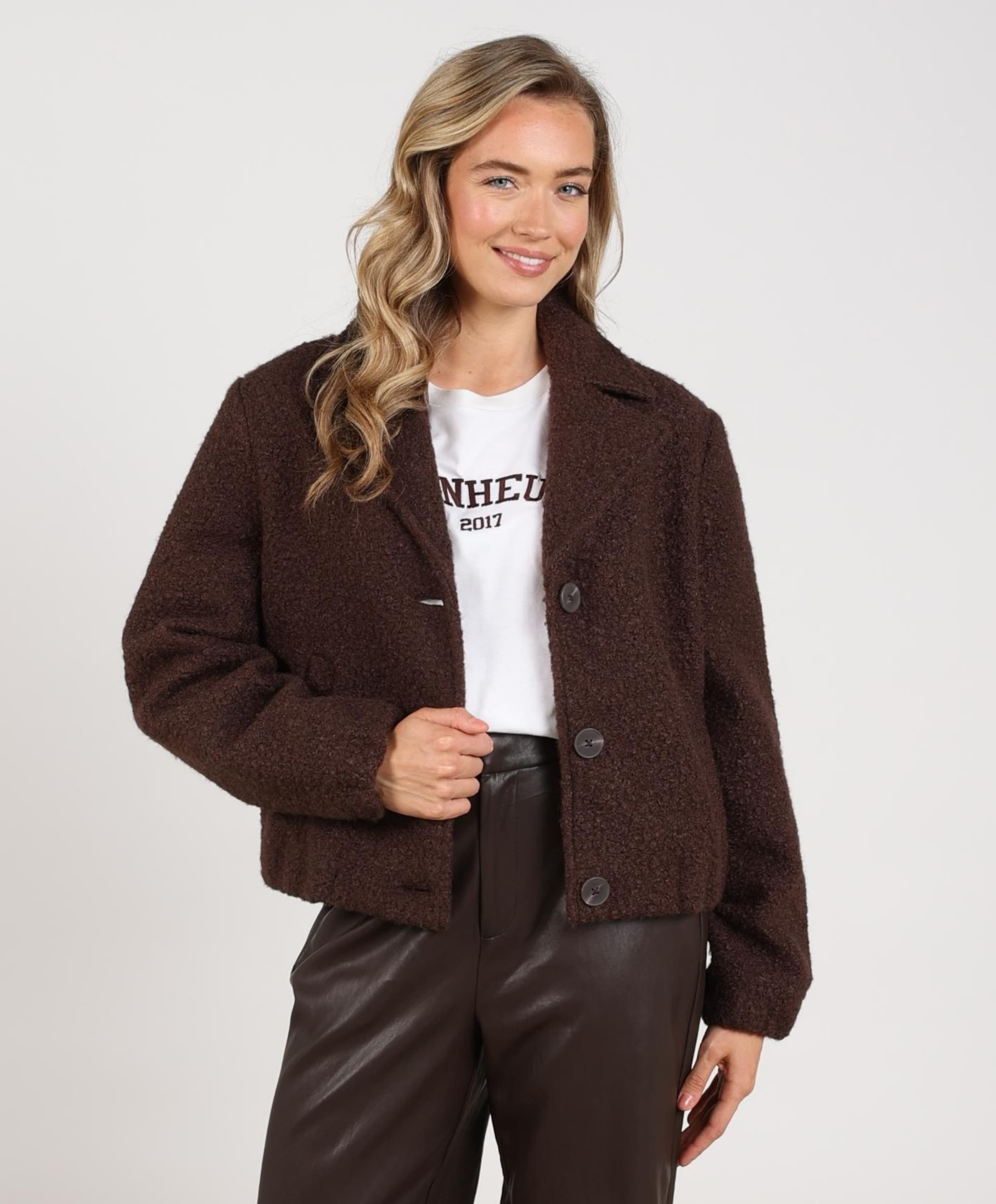 Nukus Dames jas bruin