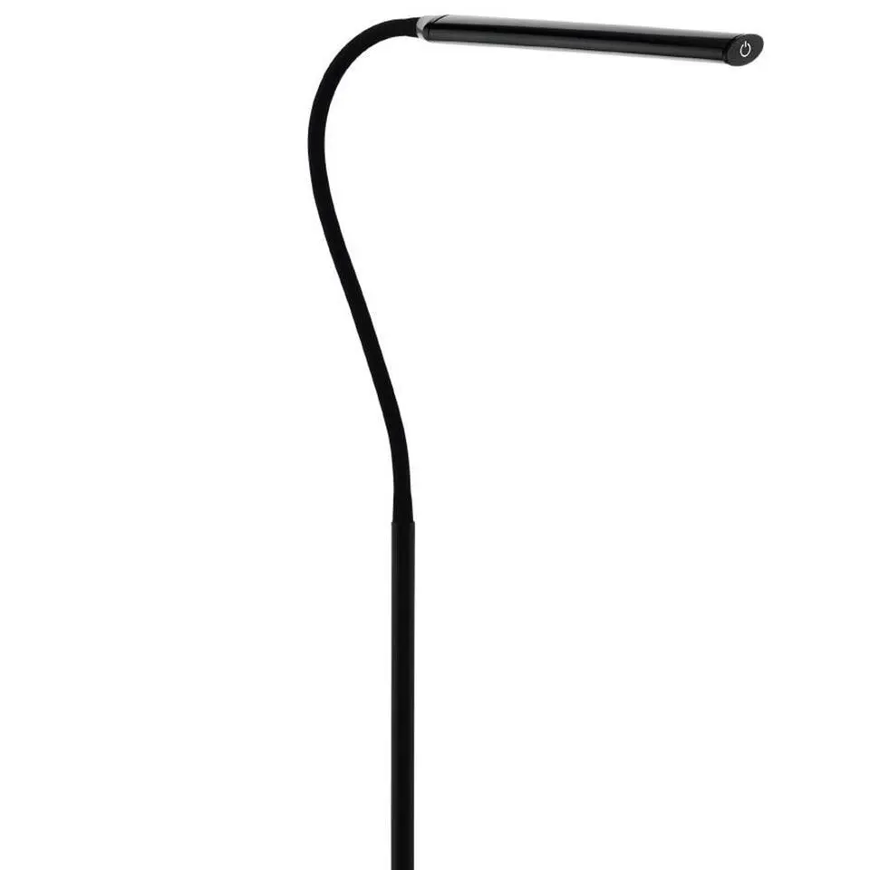 EGLO Laroa Vloerlamp - LED - 130 cm - Zwart