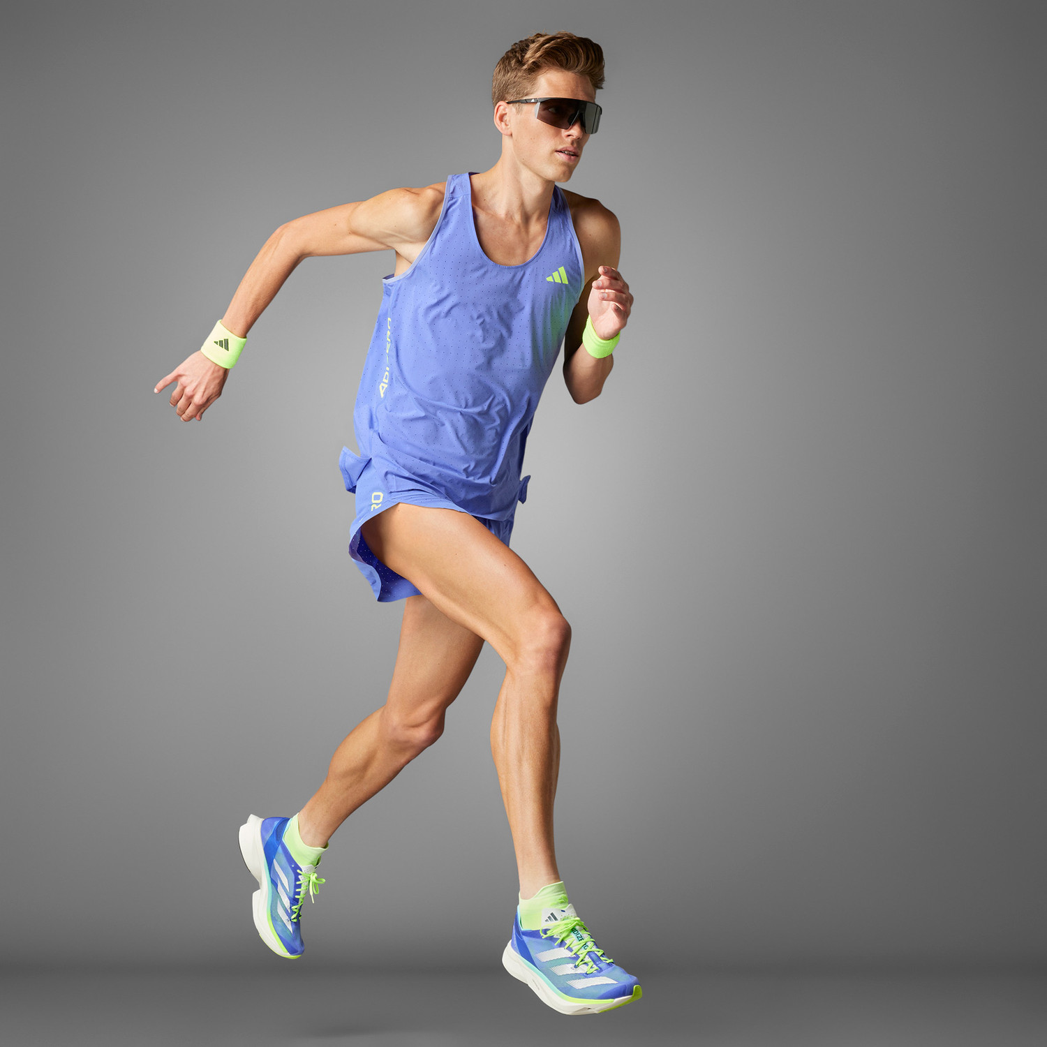adidas Adizero Singlet Heren