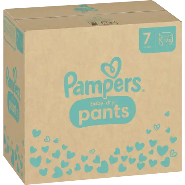 Baby Dry Pants Gr. 7 (17+kg)  Monatsbox