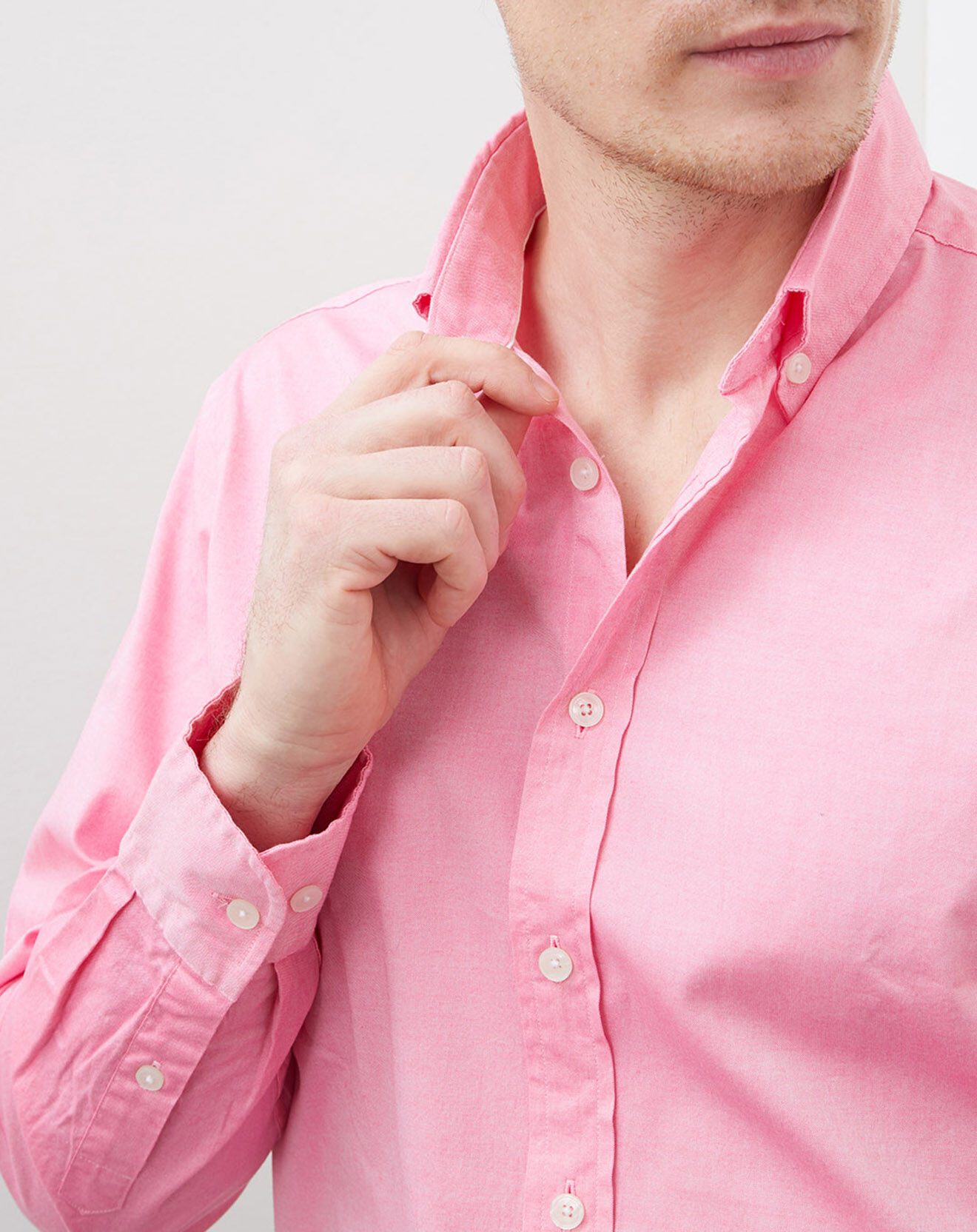 Hackett London Chemise Classic Fit oxford rose