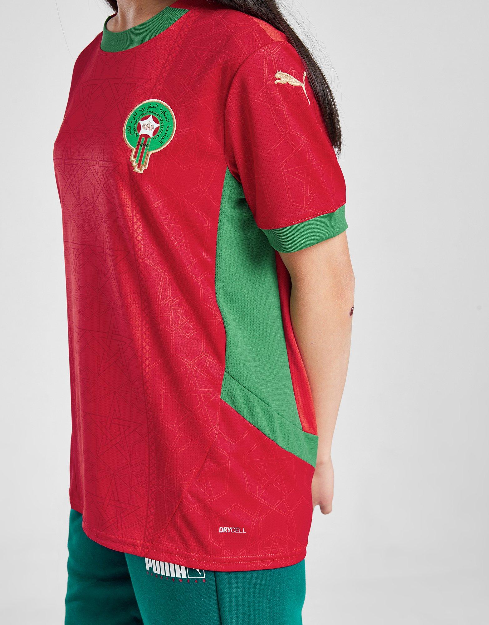PUMA Maillot Domicile Maroc 2025 Junior