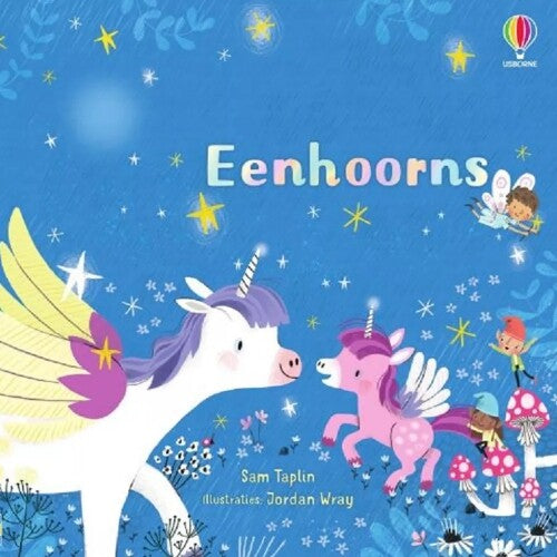 Uitgeverij usborne lichtjes- en geluidenboek eenhoorns