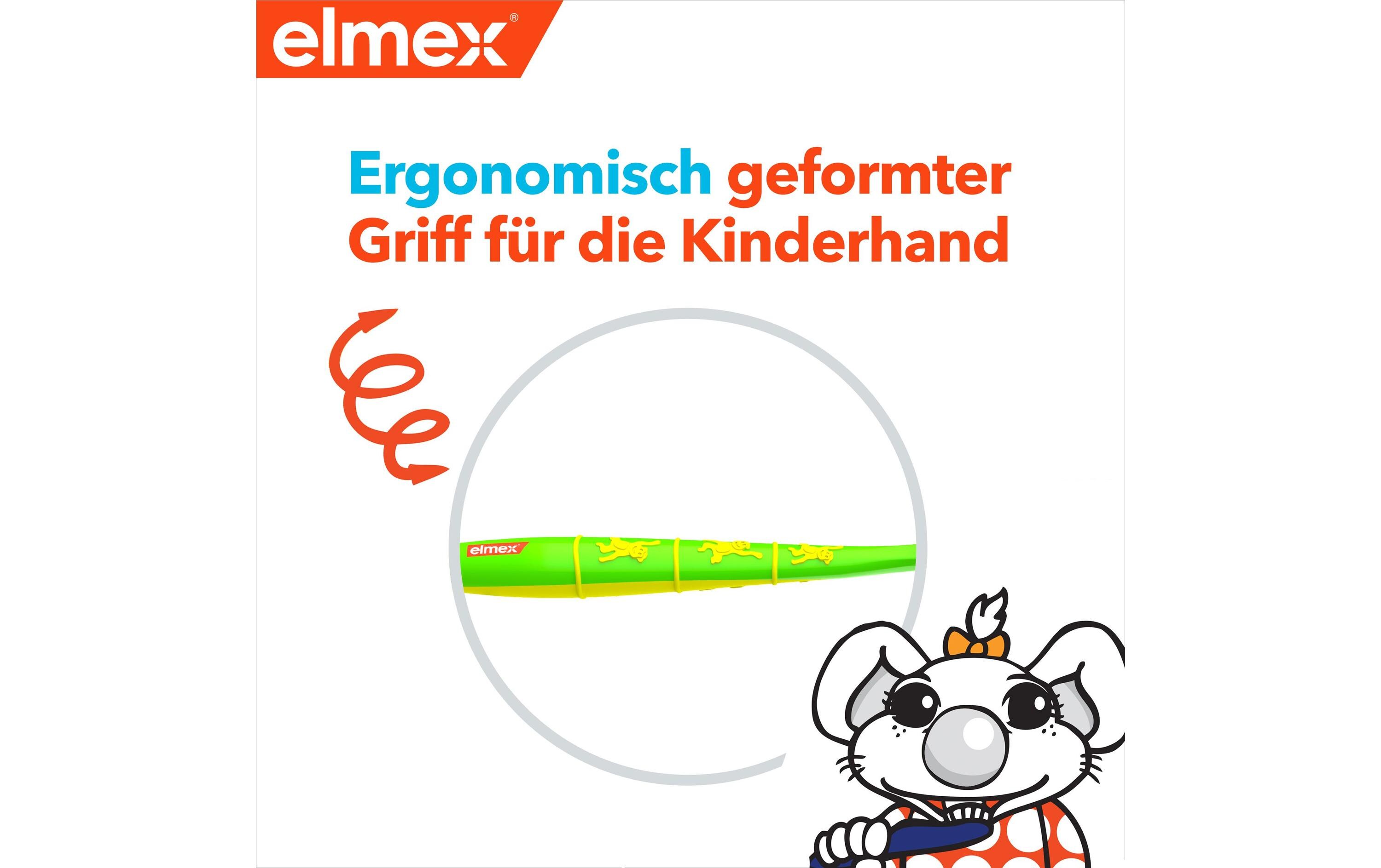Lern-Zahnbürste Babys 0-2 Jahre Weich 1 Stück assortiertHandzahnbürste für eine sanfte Pflege & Reinigung der ersten Baby-Zähne