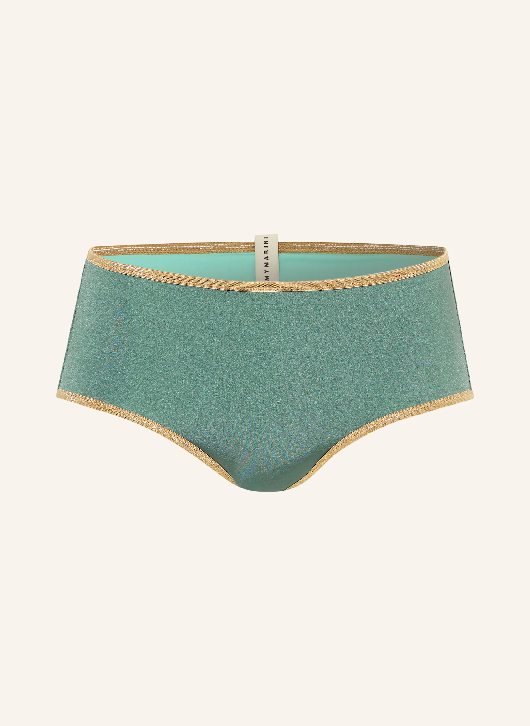 MYMARINI Panty-Bikini-Hose SHINE zum Wenden mit UV-Schutz 50+