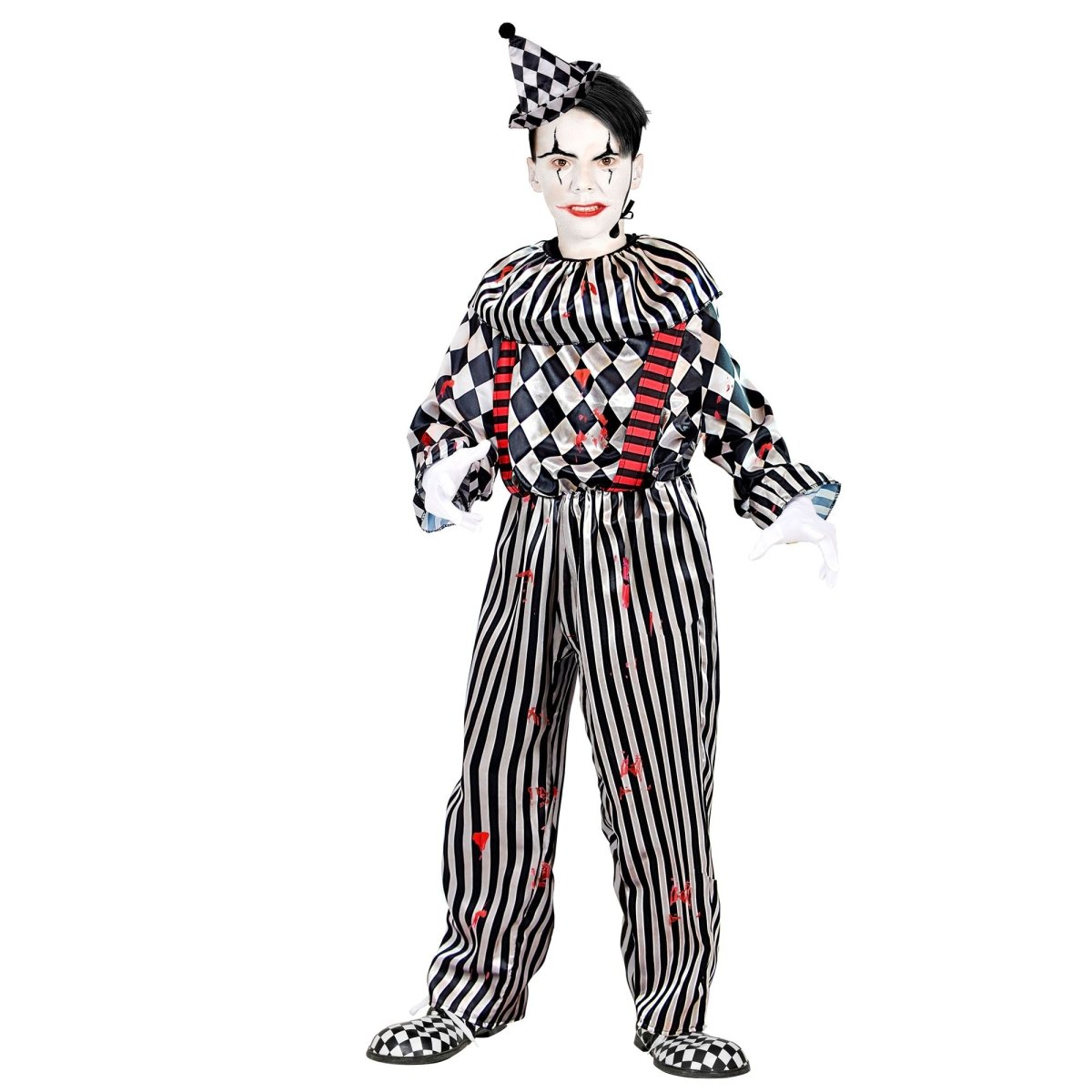 Halloween Kostuum Kind Clown 4 delig