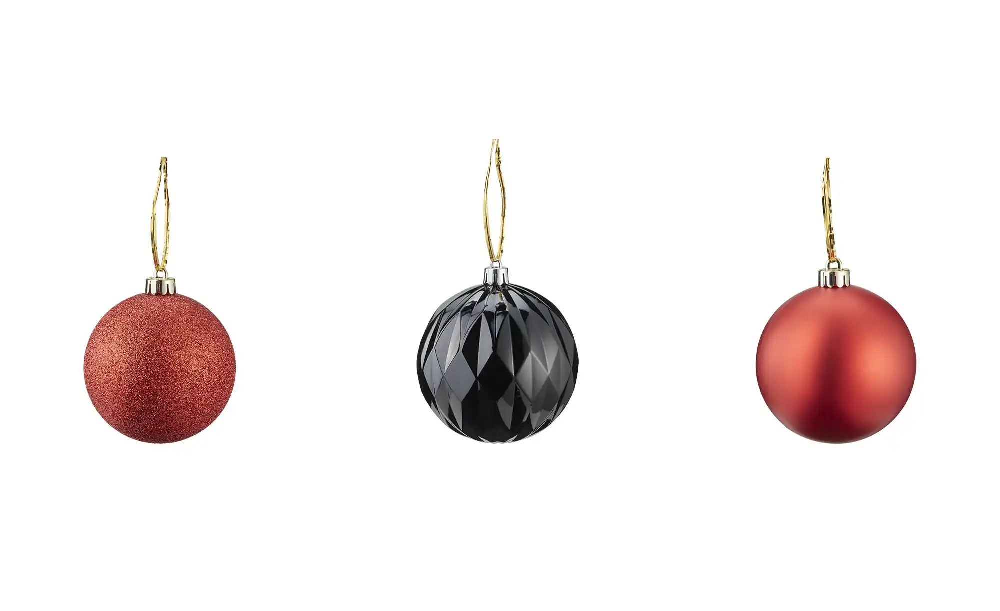 HOME STORY Weihnachtsbaumschmuck, 25er Set