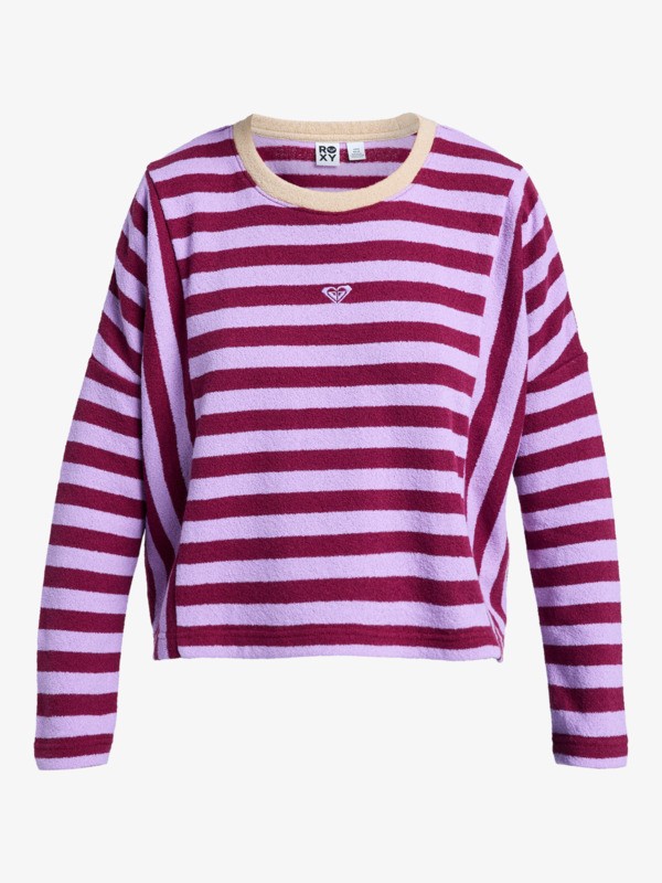 Daylight Dancer Haut manches longues en éponge Violet Femme