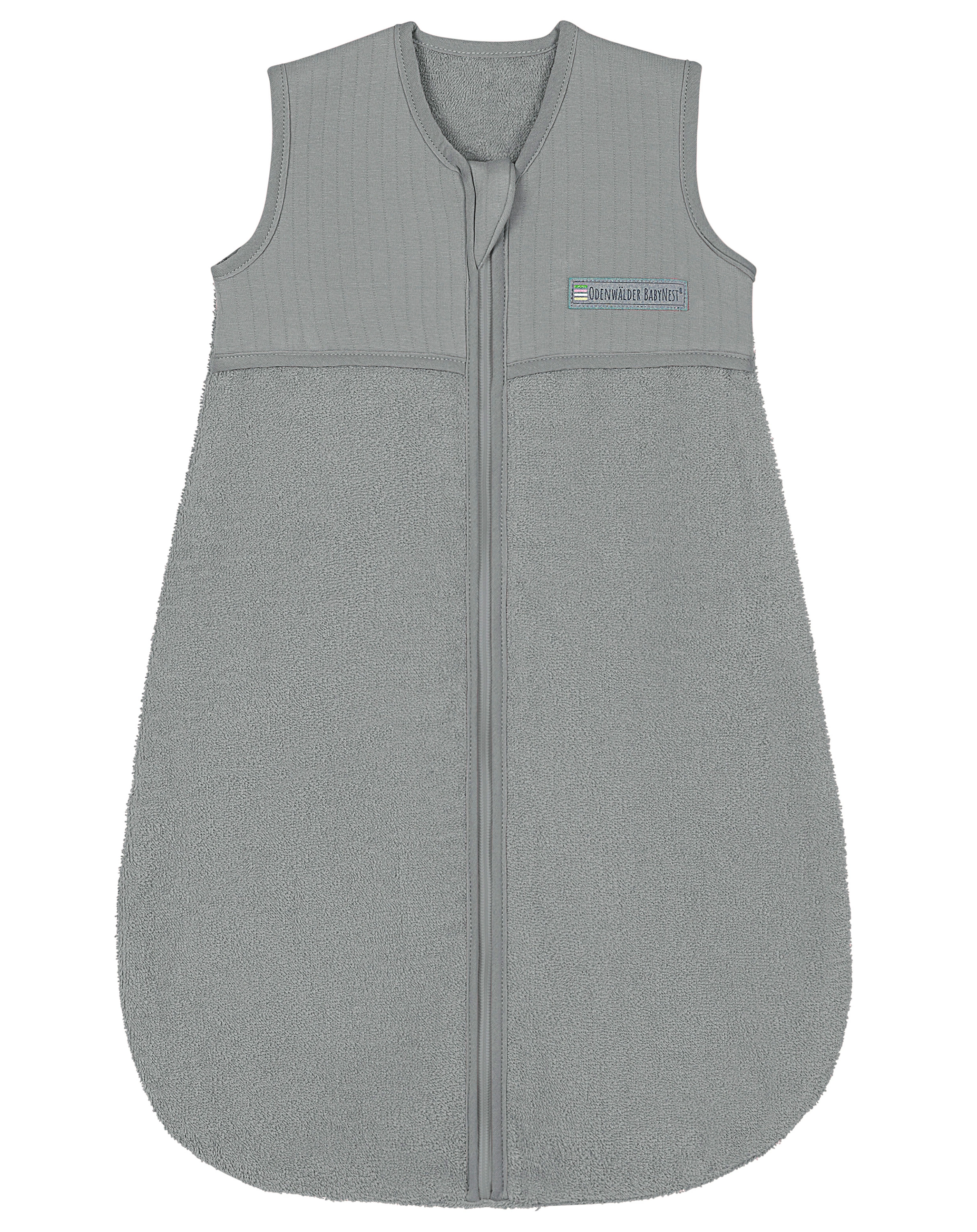 Frottée-Schlafsack BabyNest® UNIQUE in grey