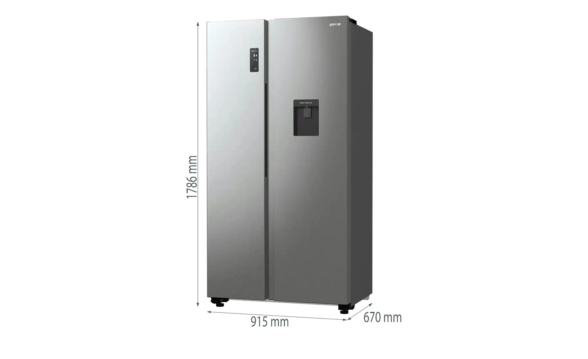 gorenje Side by Side NRR9185EAXLWD