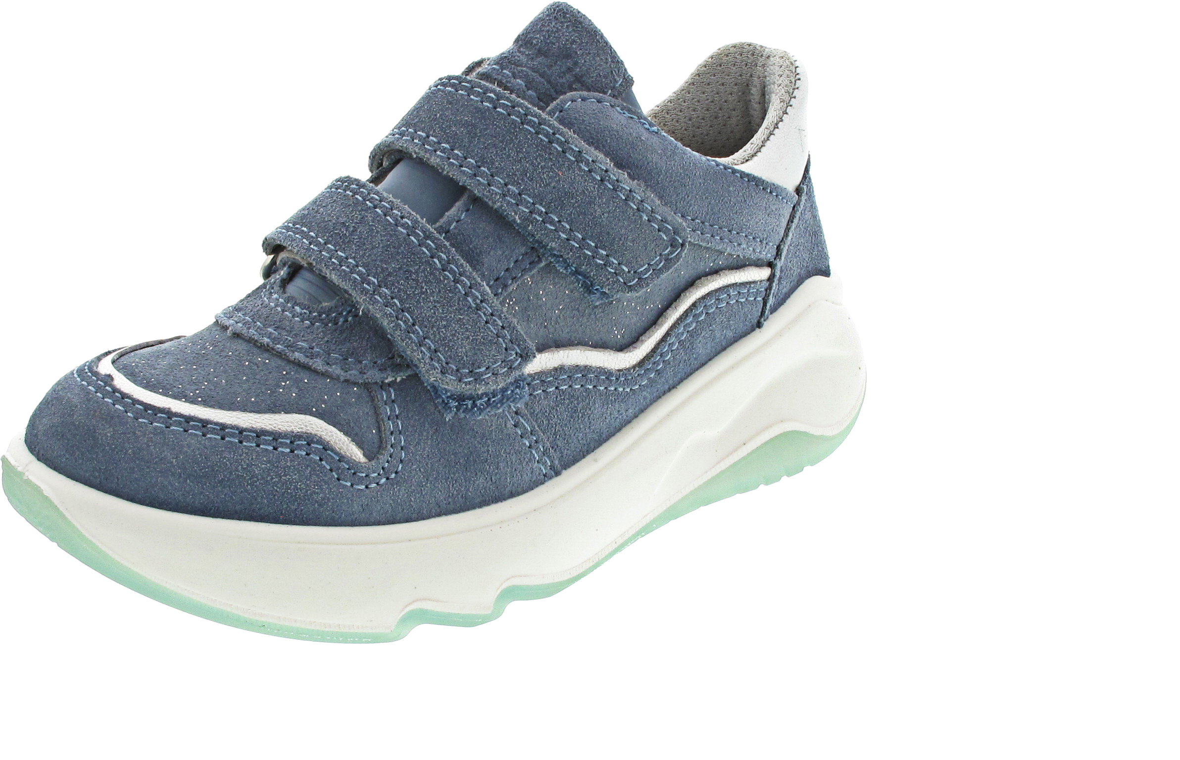 Superfit MELODY Kletthalbschuh blau