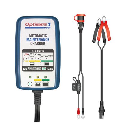 Chargeur Tecmate OPTIMATE 1 DUO Universel