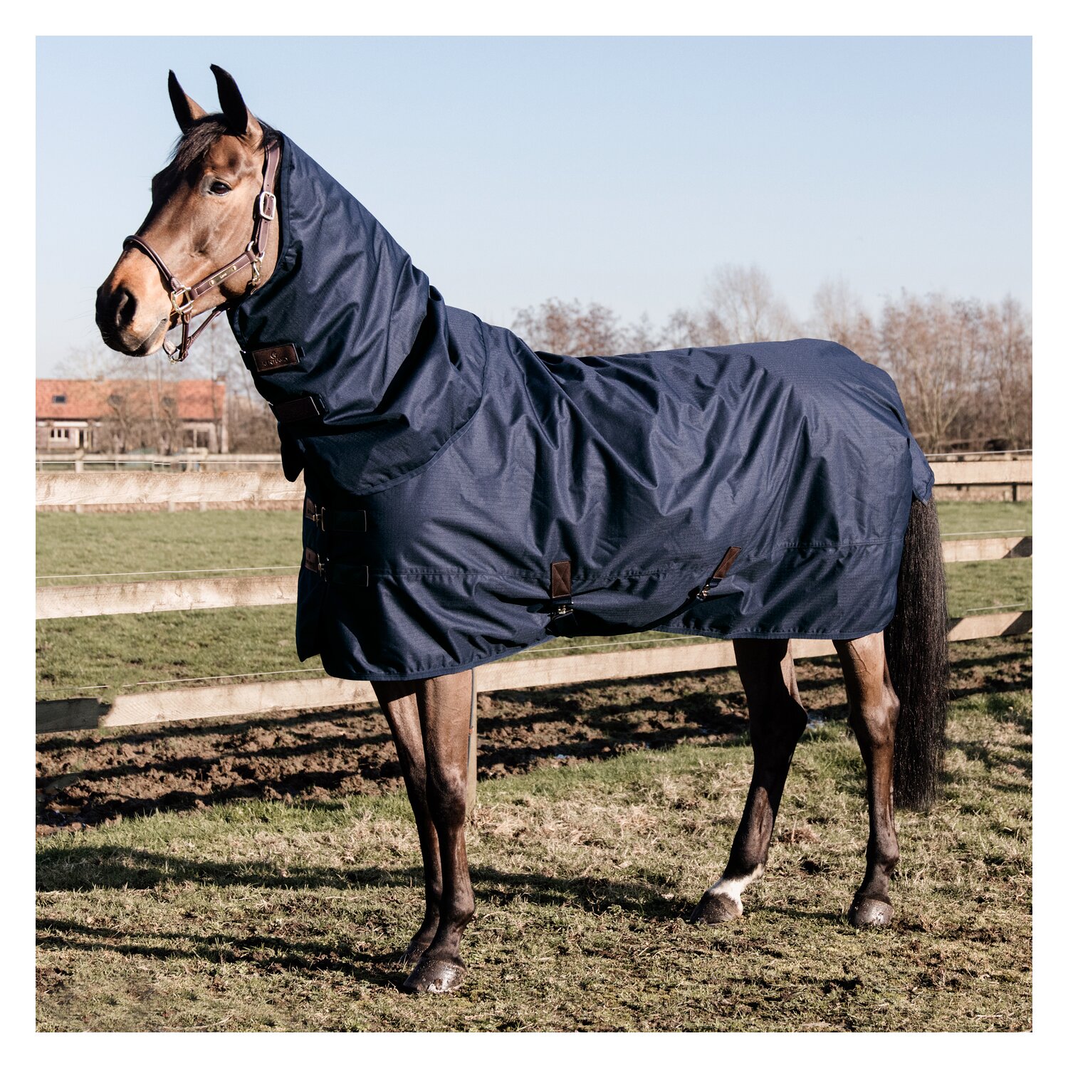 KENTUCKY Winterdecke All Weather Waterproof Classic 300 g - navy