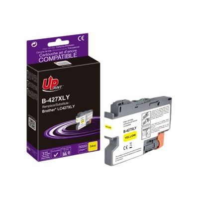 Cartouche compatible Brother LC427XL - jaune - Uprint