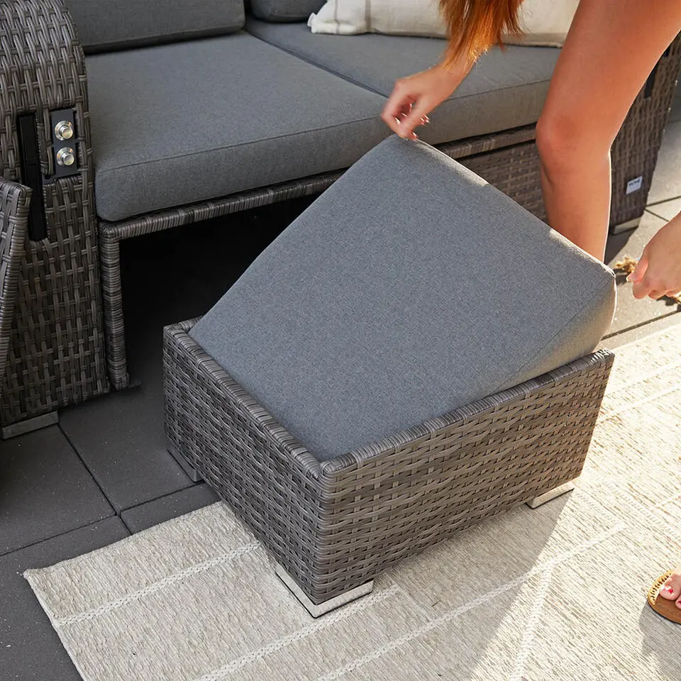 HOME DELUXE loungeset HOLBY met regenhoes