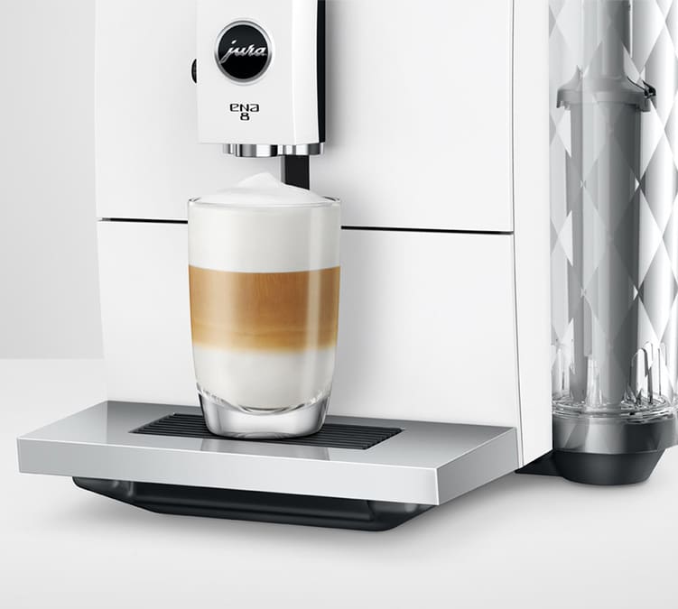 JURA ENA 8 Full Nordic White Touch Screen Garantie 3 ans Coloris:Blanc