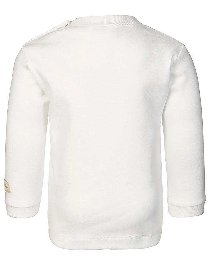 Langarmshirt LAMAS UNI in weiß