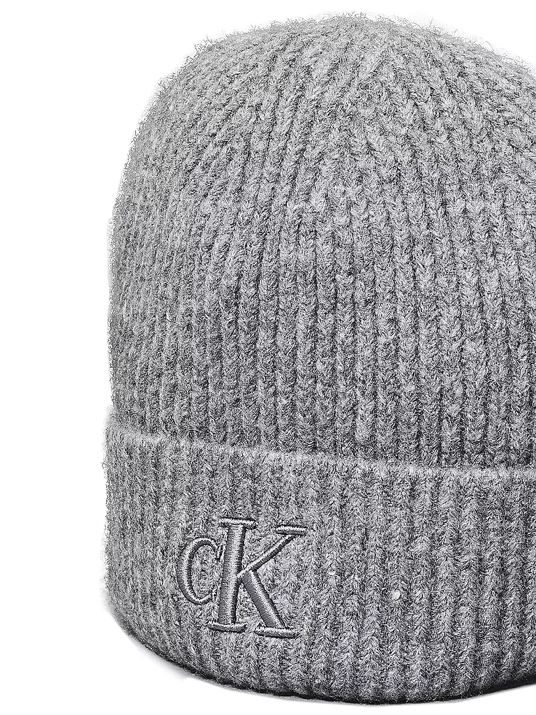 CALVIN KLEIN JEANS Mütze - Haube grau