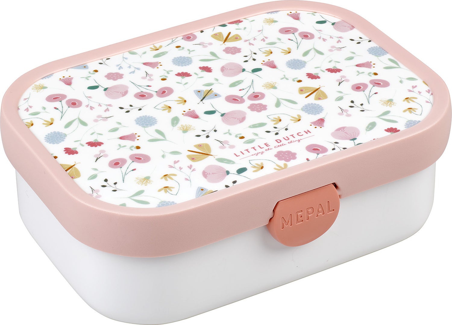 Mepal broodtrommel Campus flowers & butterflies 17,8 x 13,2 x 6,1 cm