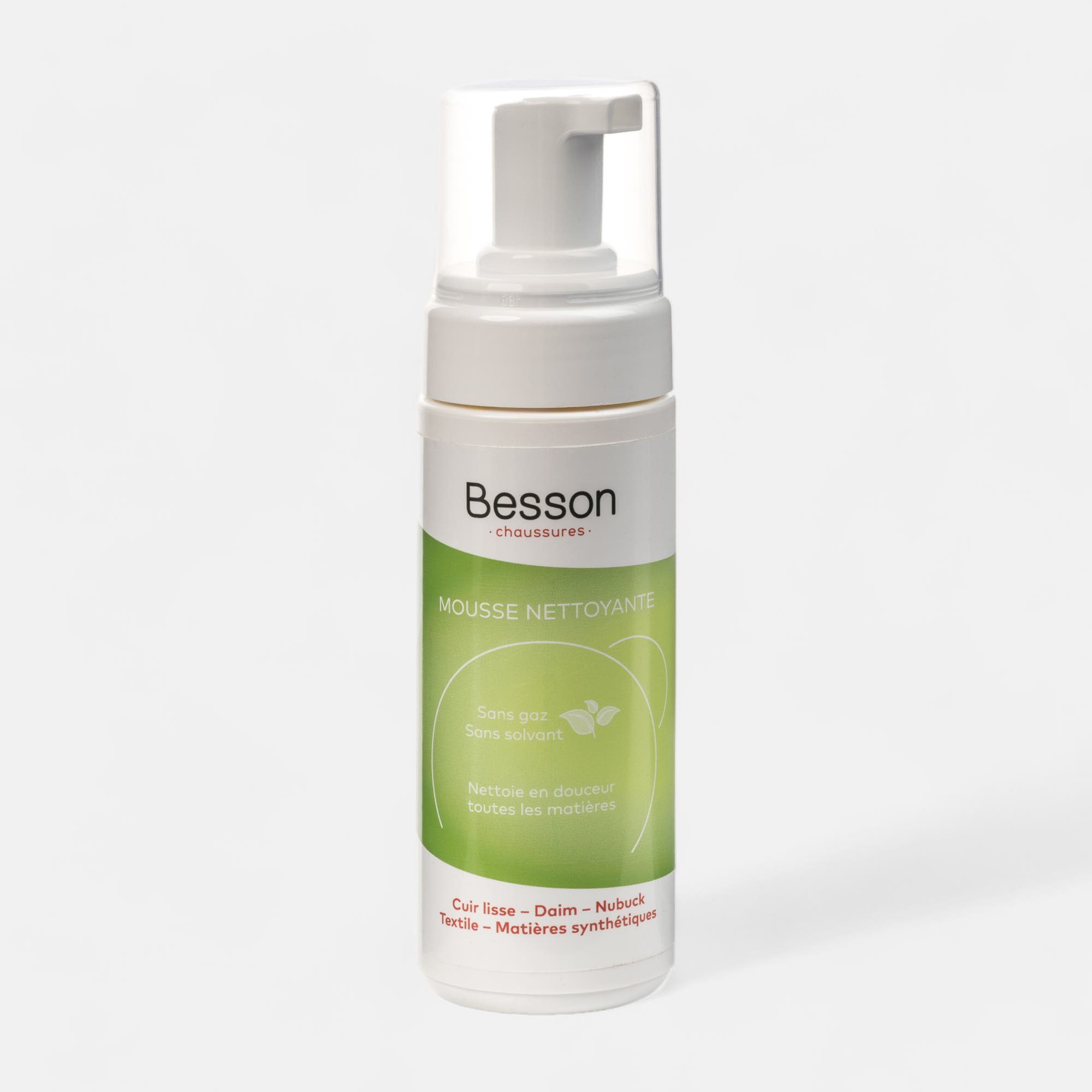 Mousse nettoyante sans coloris