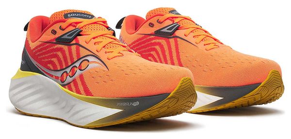 Chaussures Running Saucony Triumph 22 Orange/Jaune Homme