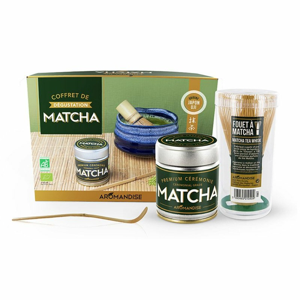 Coffret de thé - dégustation du thé matcha