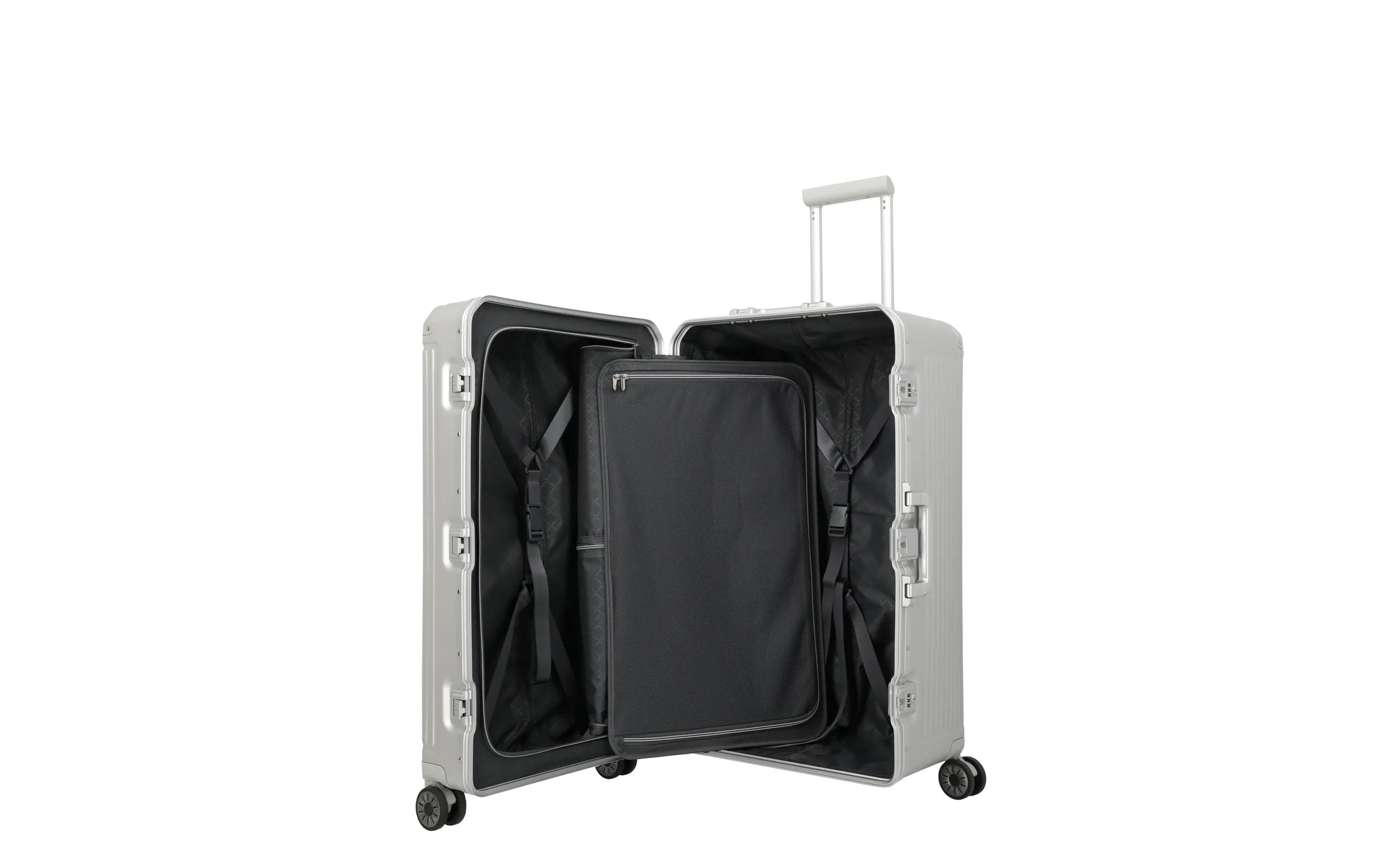 Next 4w Trunk L Silber<br>Reisekoffer