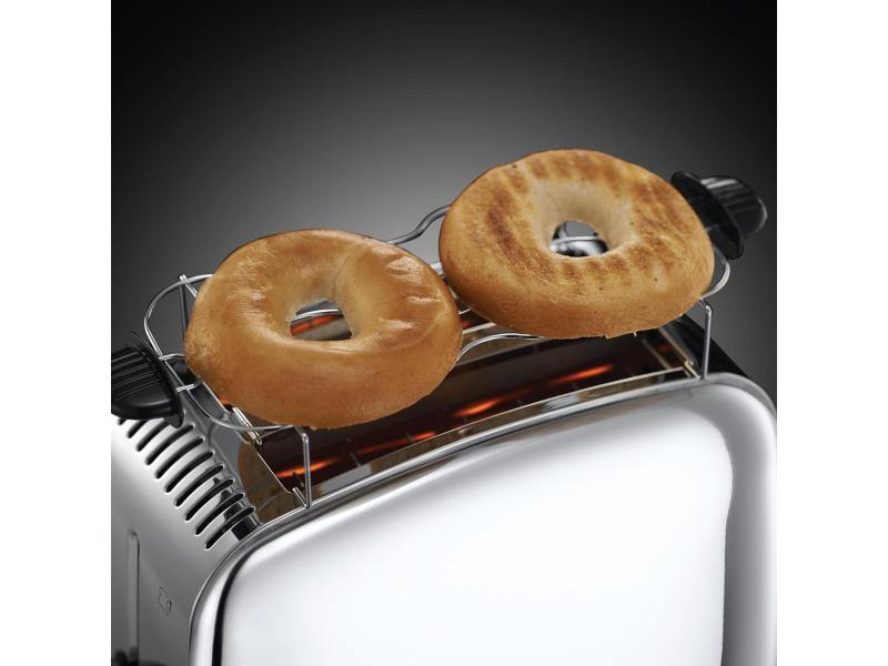 Russell Hobbs Toaster Victory 23310-56 Silber Klassischer Toaster, Silber