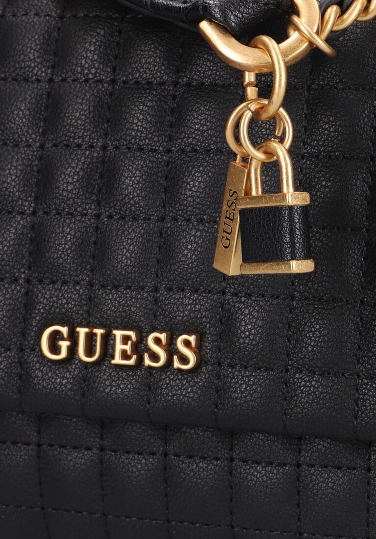 GUESS zwarte guess schoudertas tia convertible crossbody flap