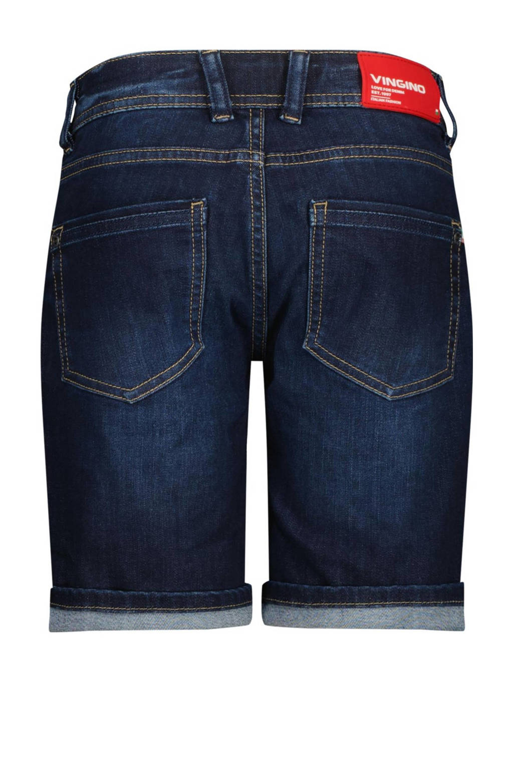 Vingino denim short Curzio Damage cruziale blue