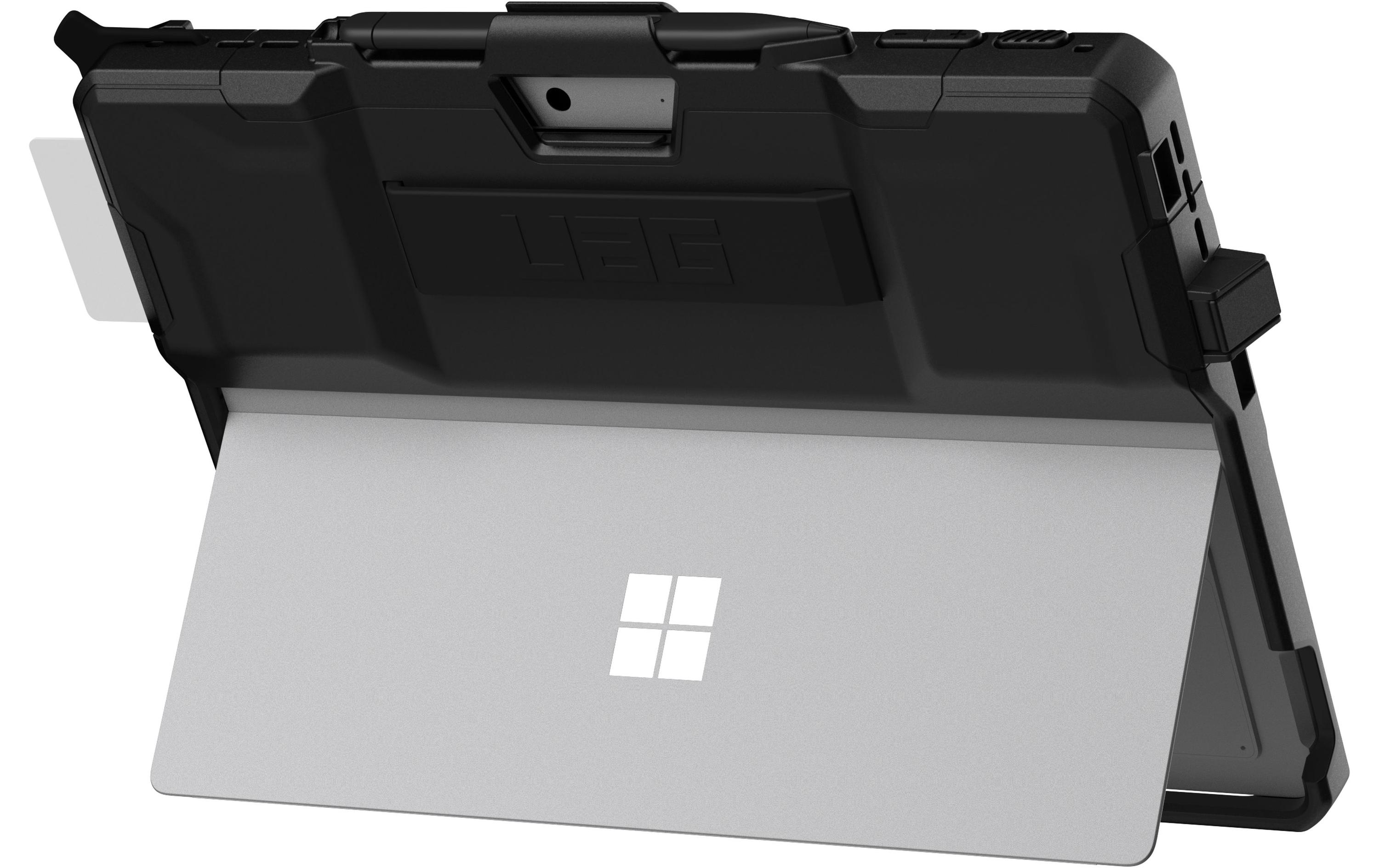 Tablet Back Cover Scout Case Surface Pro 9 Schwarz<br>Tablet Back Cover mit Kartenleser für das Microsoft Surface Pro 9