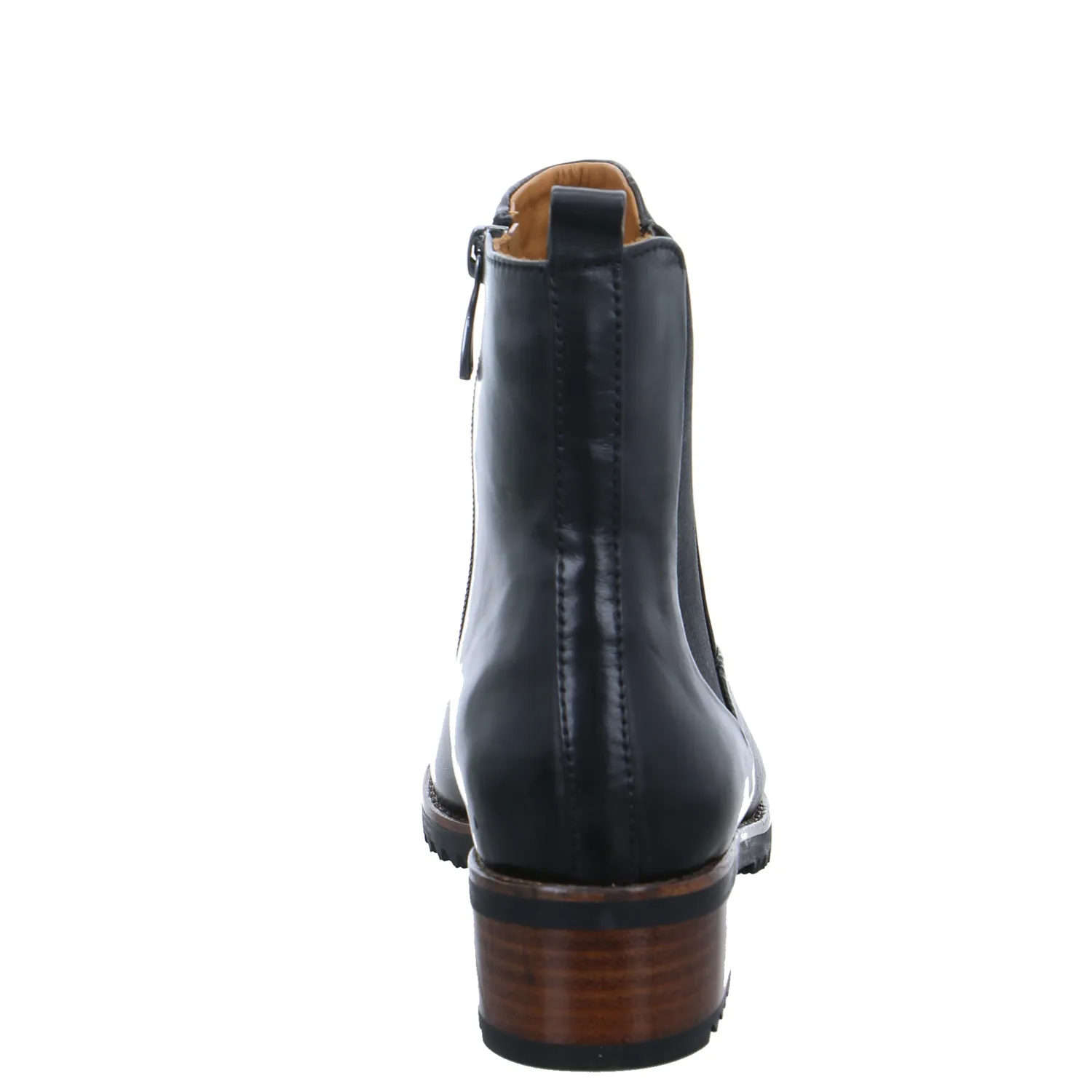 EVERYBODY Stiefelette Schwarz Leder