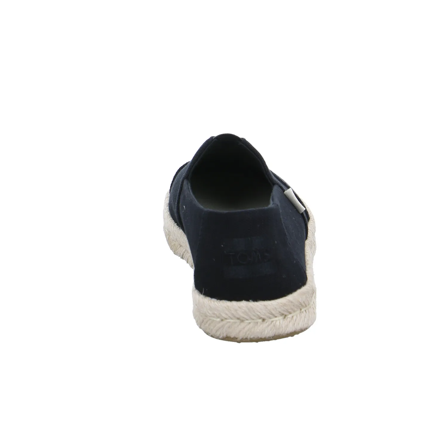 TOMS Espadrille Schwarz Textil