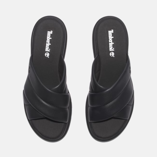 Sandalo London Vibe da Donna in colore nero
