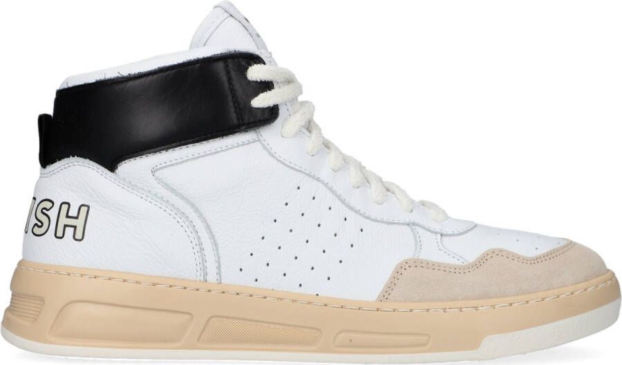 Womsh Ink High Hoge sneakers Leren Sneaker Heren Wit