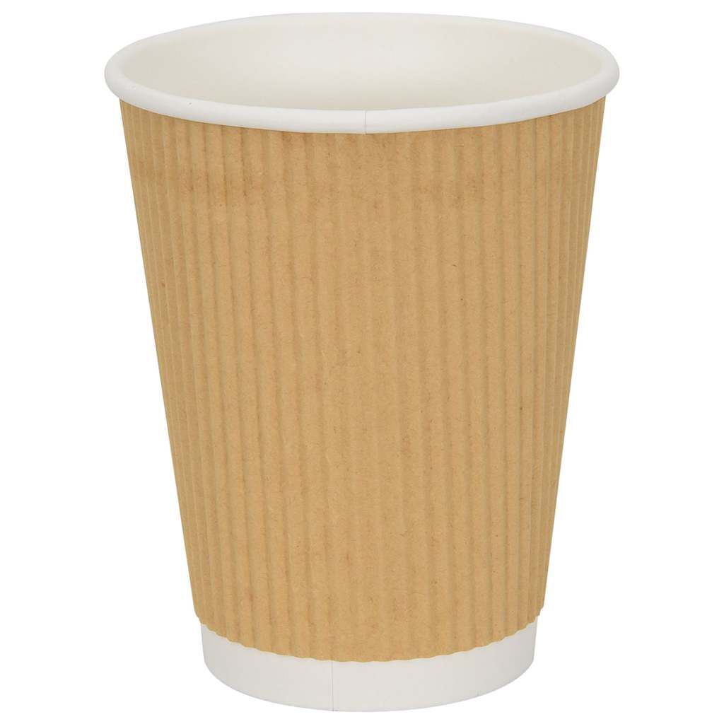 vidaXL Papieren Bekers, 500 stuks, 300 ml, Bruin