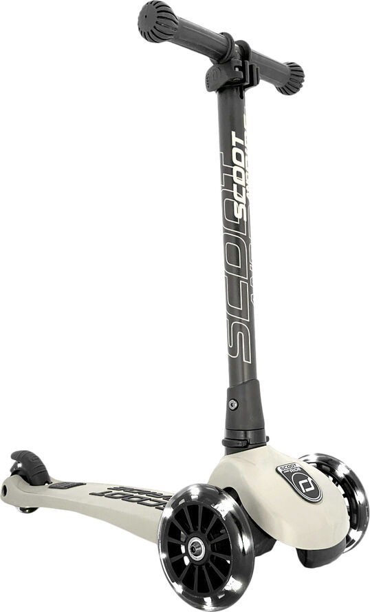 Scoot & Ride HIGHWAYKICK 3 LED - ASH Grå
