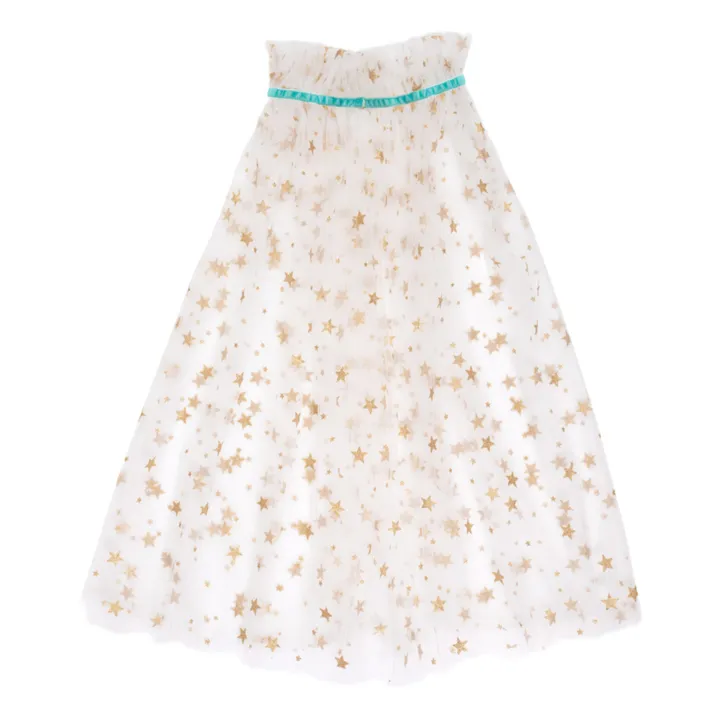 Meri Meri Cape en tulle étoile  | Doré