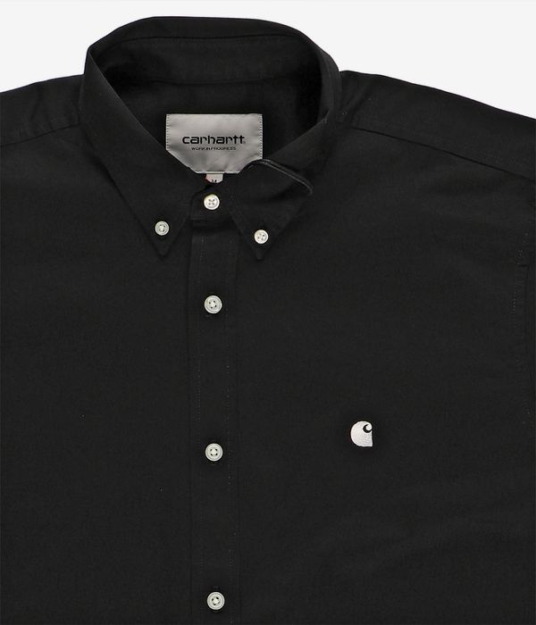 Carhartt WIP Madison Hemd (black wax)