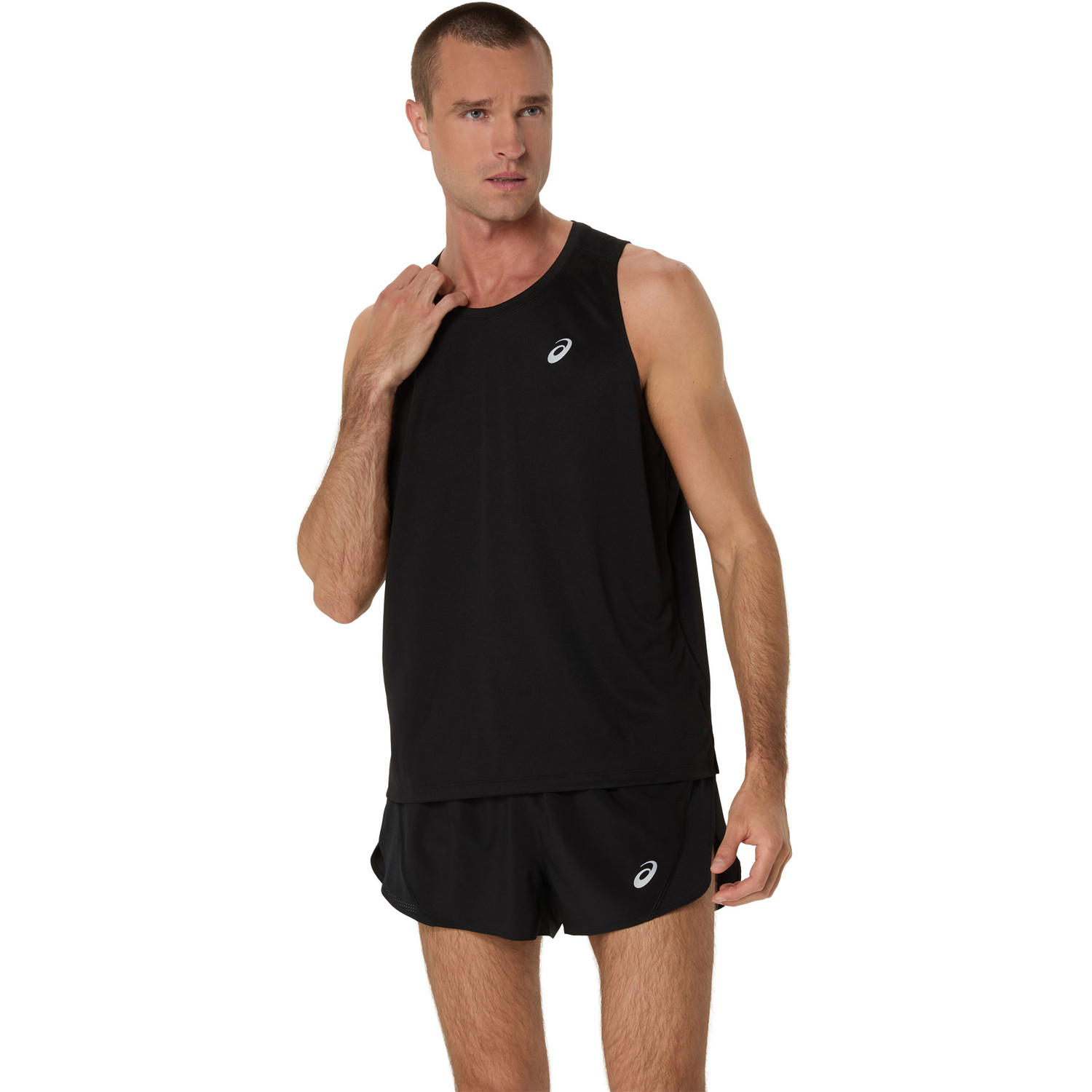 ASICS Singlet Short 2in1 Set Heren