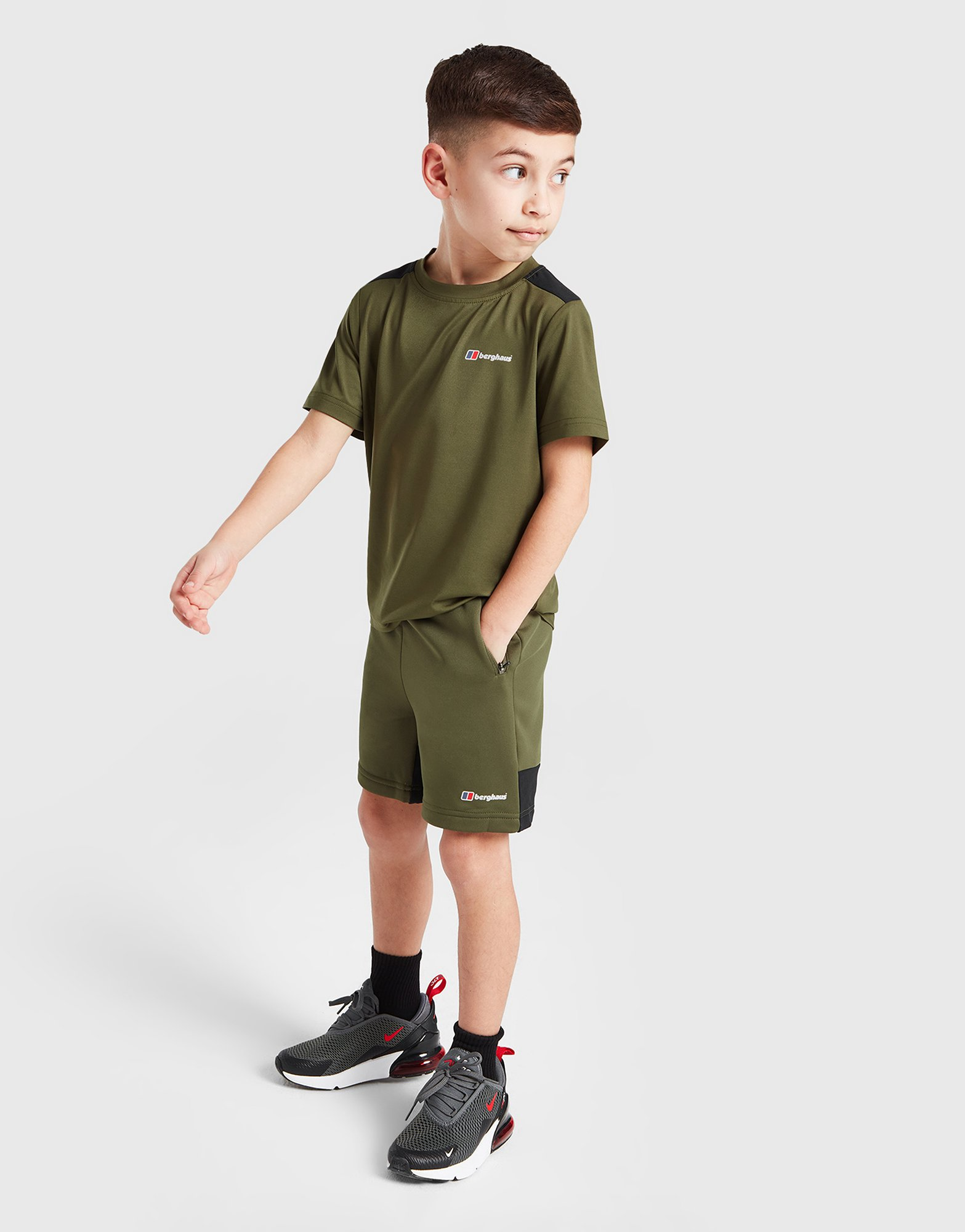 Berghaus Ensemble de survêtement T-shirt/Short Panel Enfant