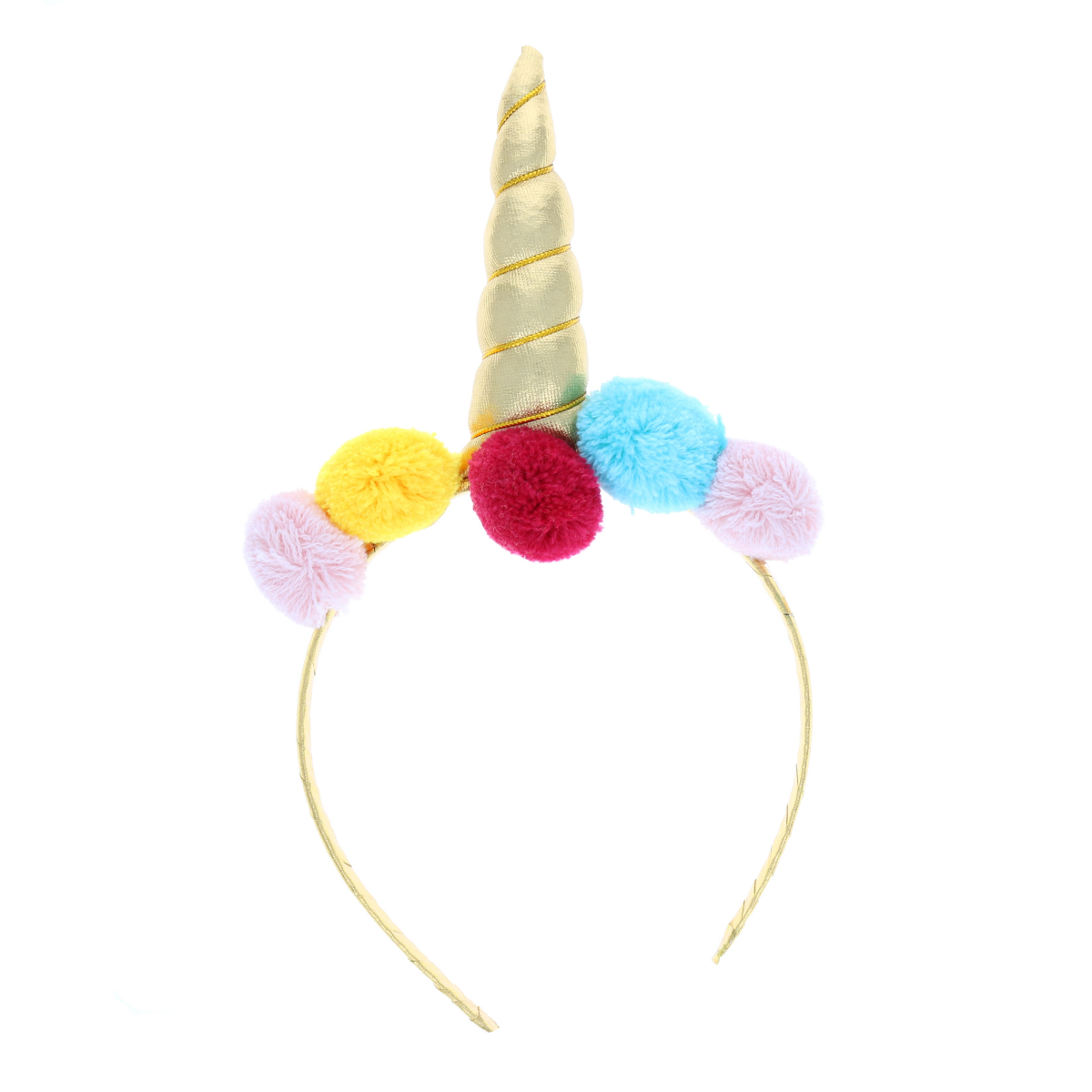 Serre-tête corne de licorne et pompons Le petit Souk